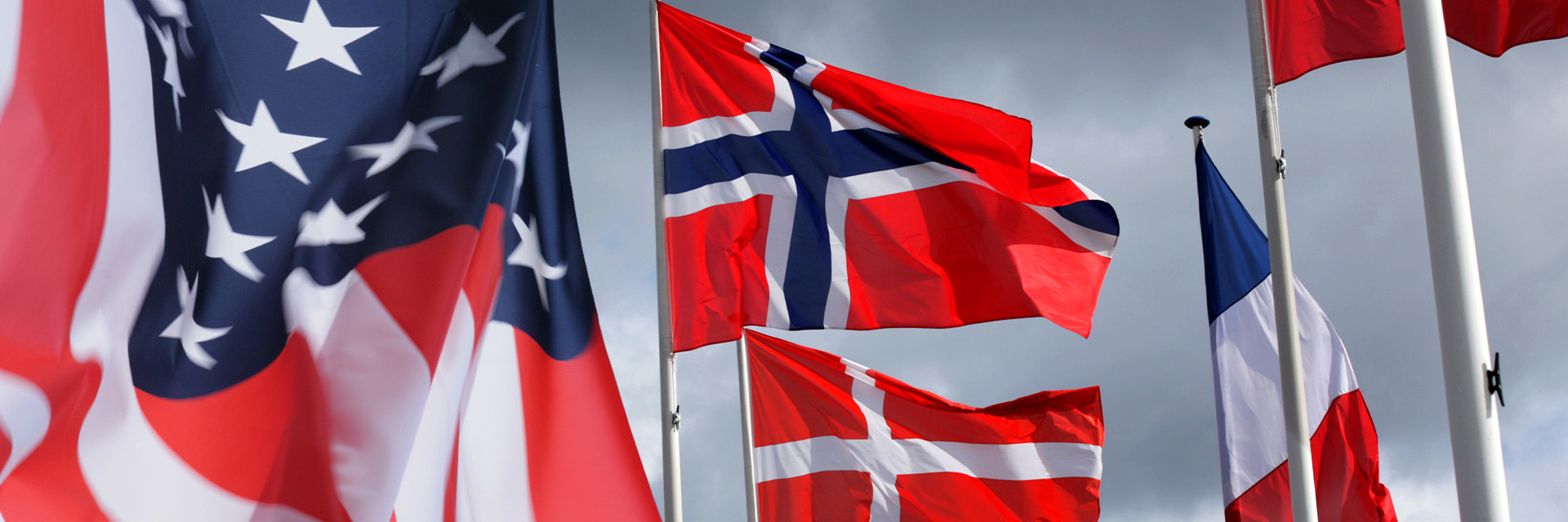 Studierejser på Handelsgymnasiet Silkeborg - flag