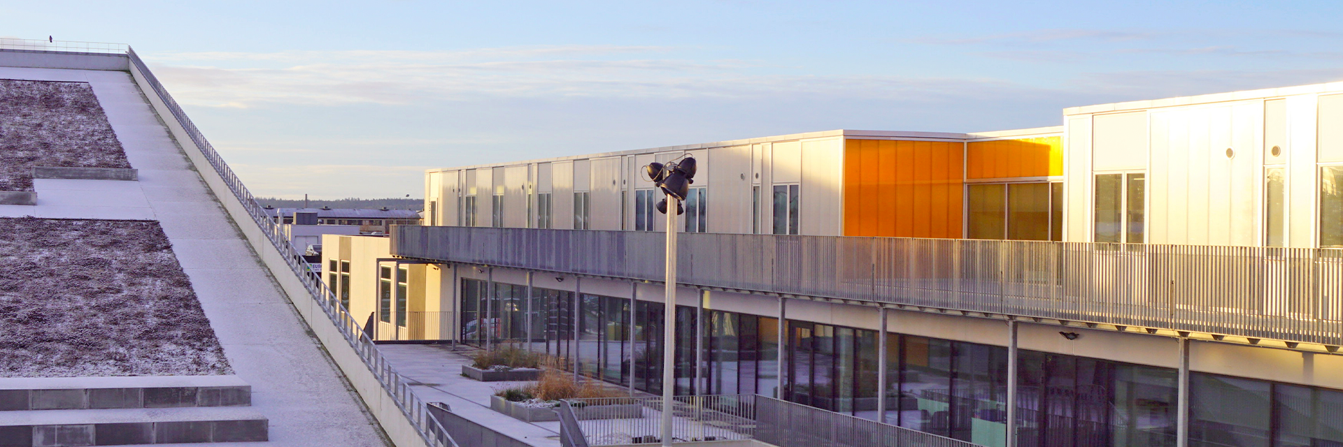 Studieboligerne til erhvervsuddannelserne på College360 ligger på skolens øverste etager