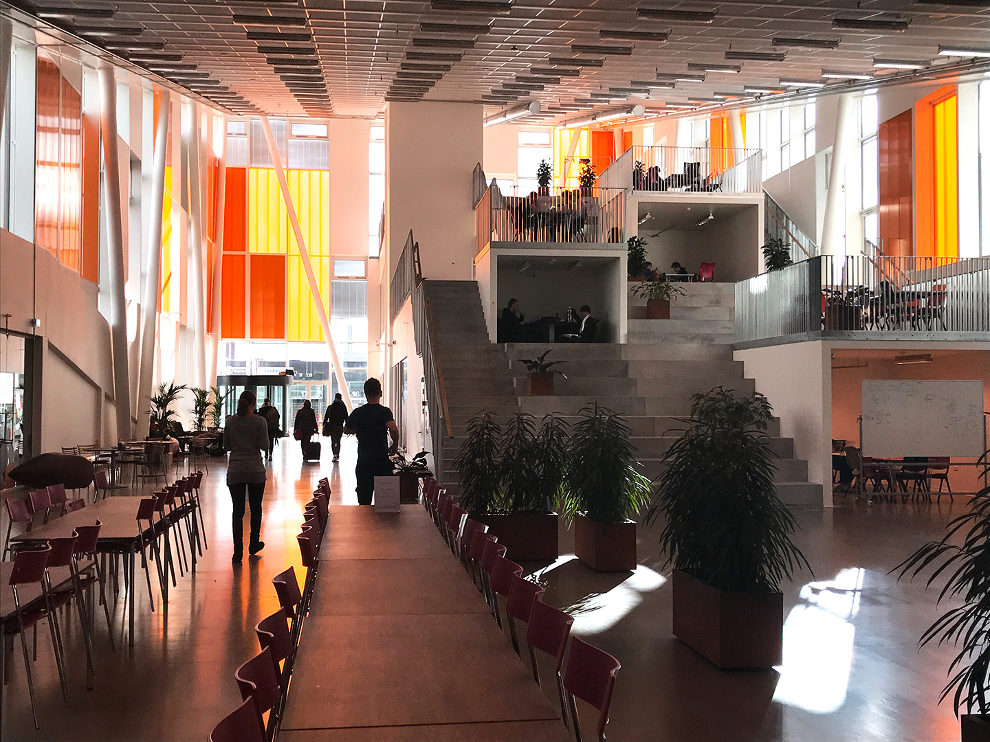 Udsigt over fællesareal på Bredhøjvej 8