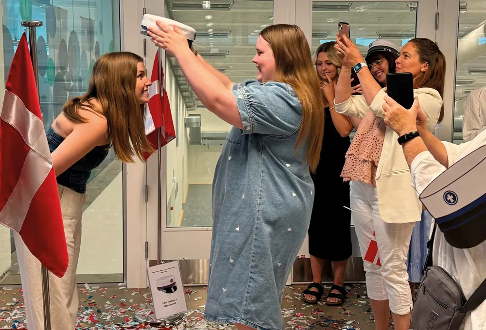 EUX Business Student Får Hue På Hovedet