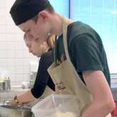 Elev på EUD Gastronom