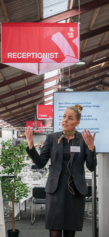 EUD Receptionist På Skills