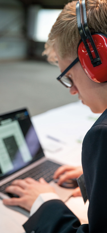 EUD Receptionist Ved Pc