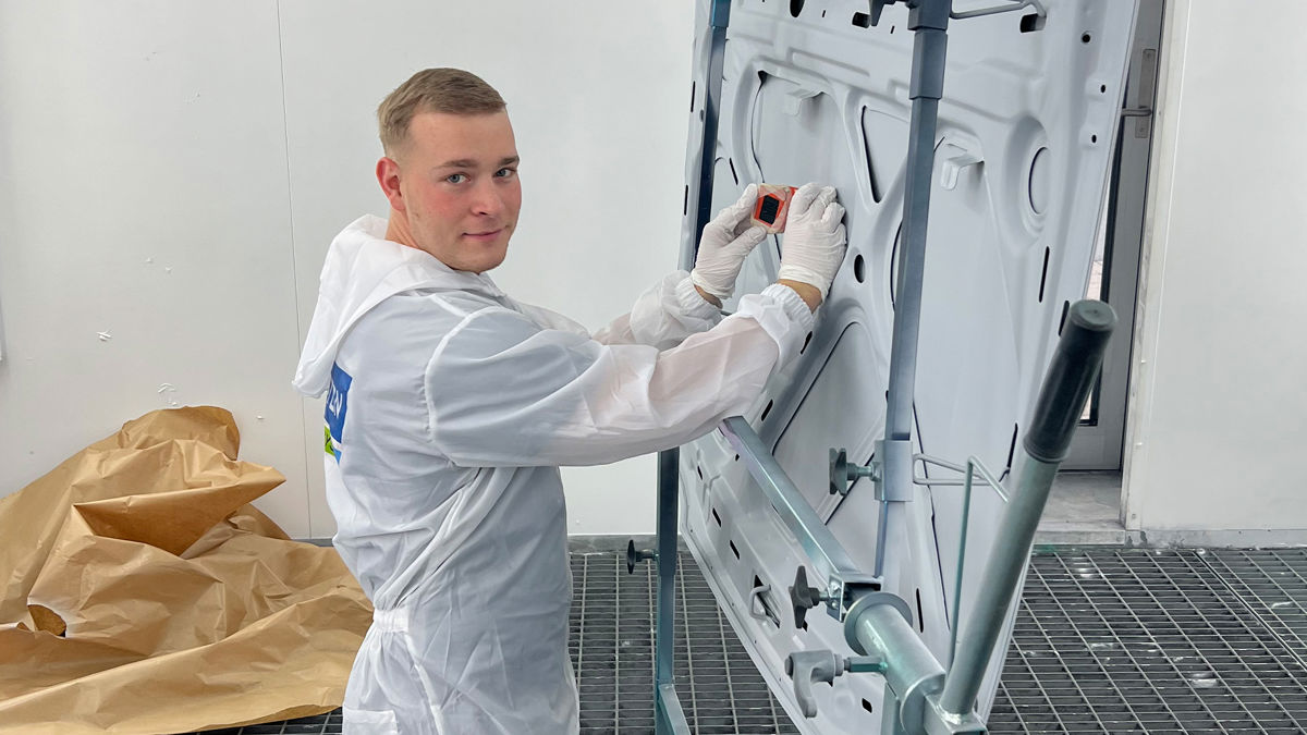 Eud Autolakerer Dansk Deltager Worldskills Dekoration