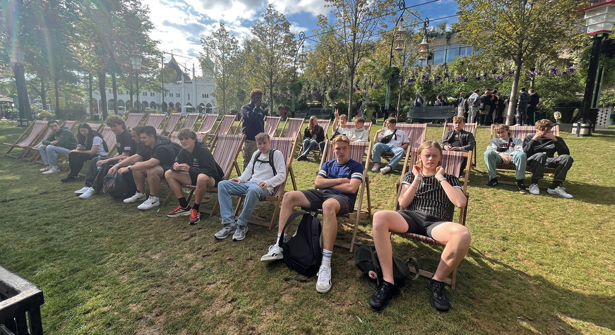 GF1 Studietur Pause I Hvilestole